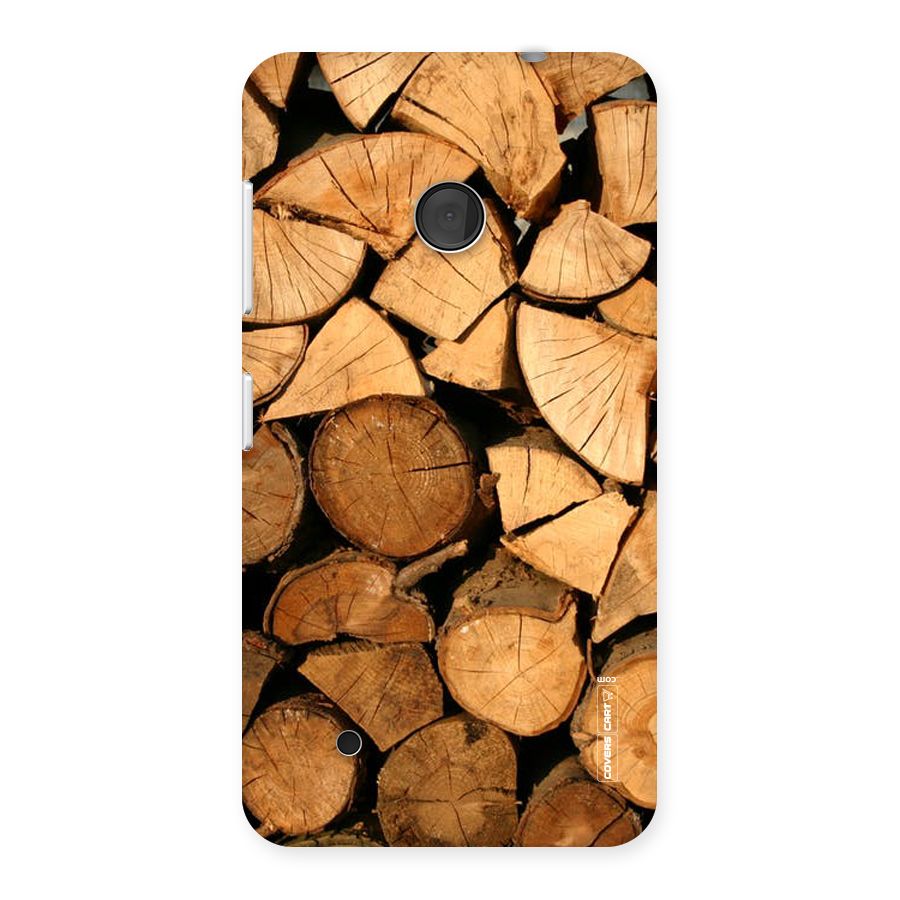 Wooden Logs Back Case for Lumia 530