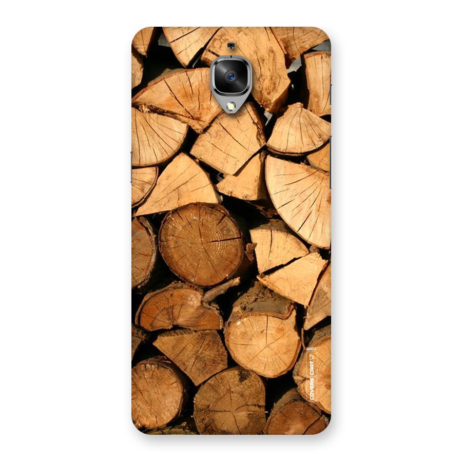 Wooden Logs Back Case for OnePlus 3