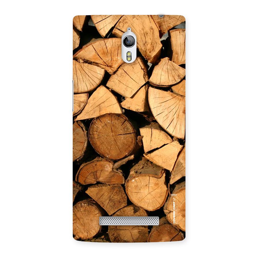 Wooden Logs Back Case for Oppo Find 7
