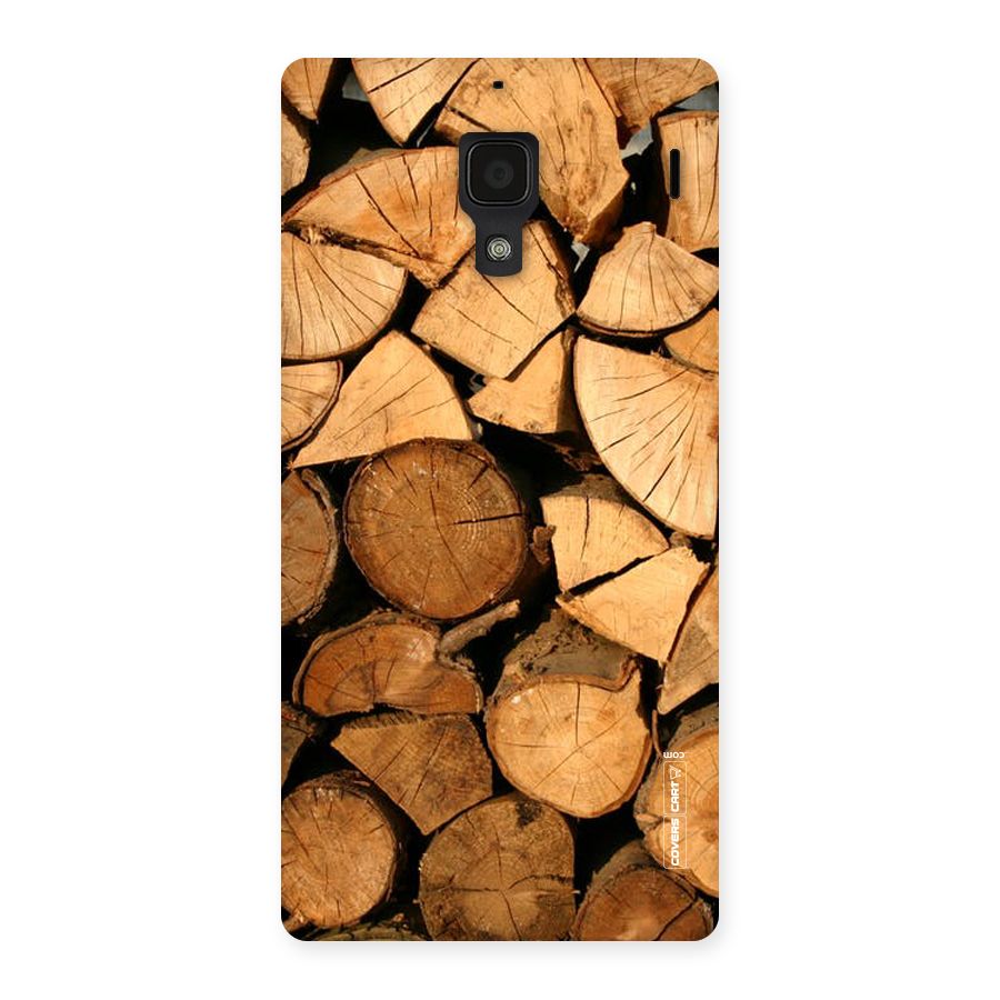 Wooden Logs Back Case for Redmi 1S
