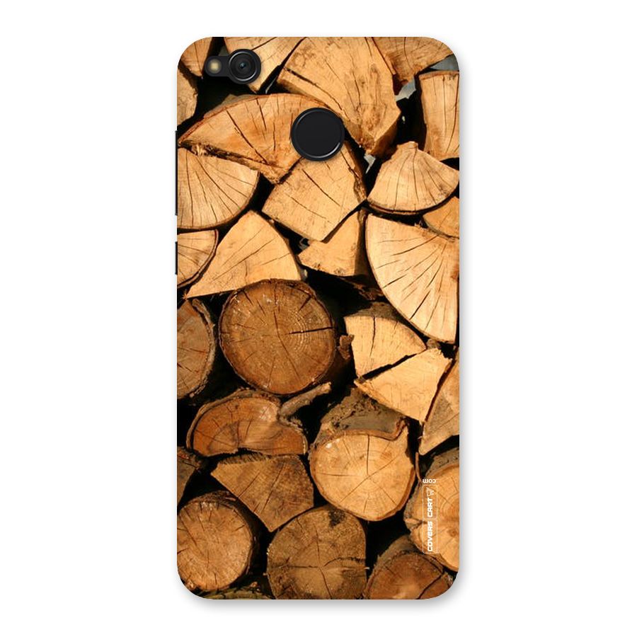 Wooden Logs Back Case for Redmi 4