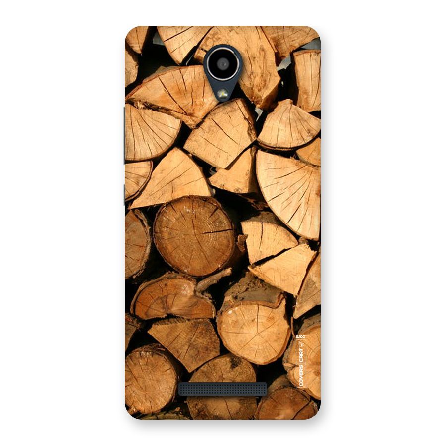 Wooden Logs Back Case for Redmi Note 2
