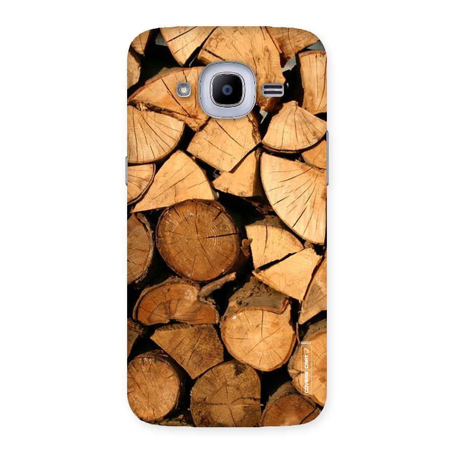 Wooden Logs Back Case for Samsung Galaxy J2 2016