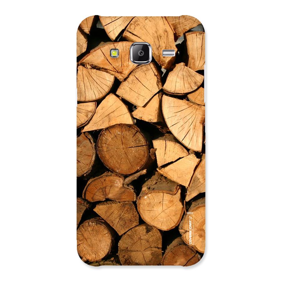 Wooden Logs Back Case for Samsung Galaxy J2 Prime