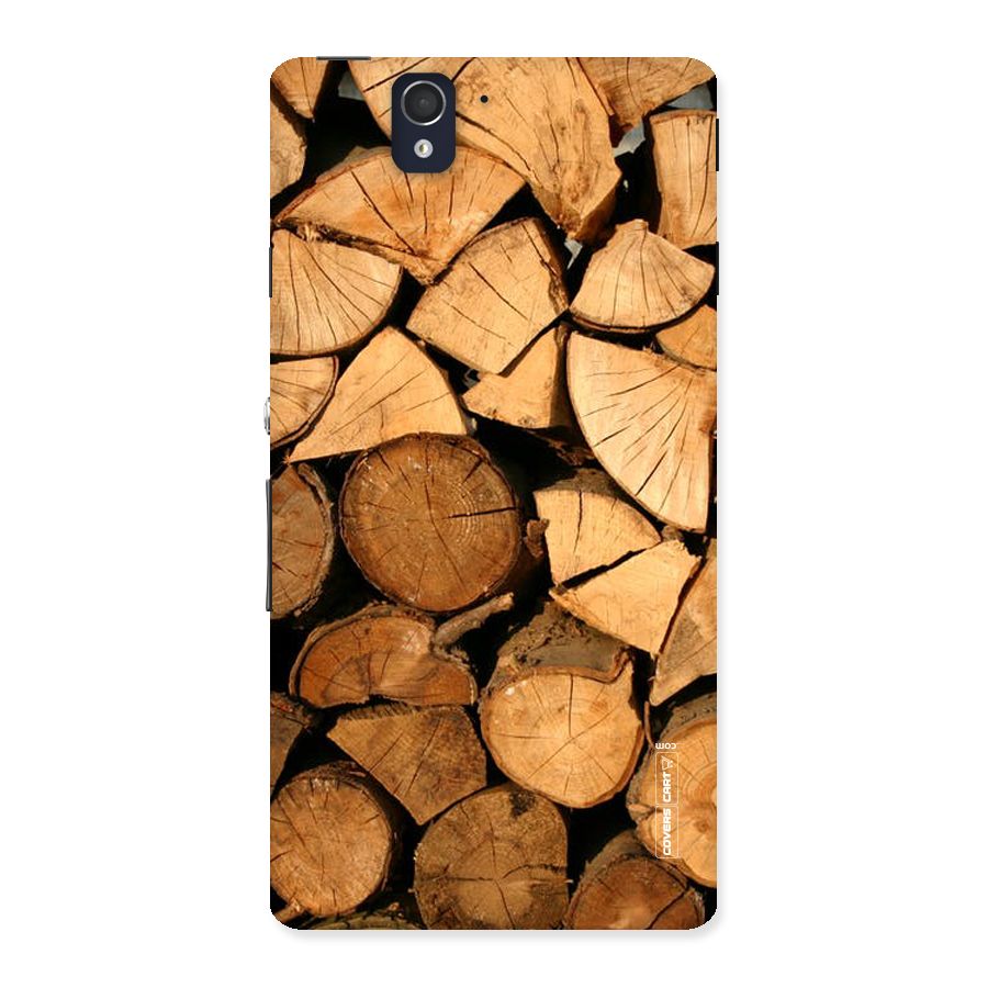 Wooden Logs Back Case for Sony Xperia Z