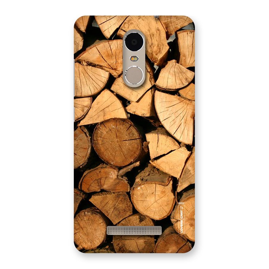 Wooden Logs Back Case for Xiaomi Redmi Note 3