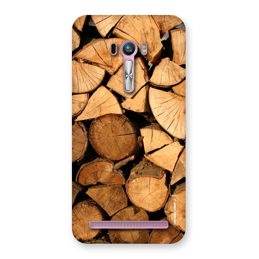 Wooden Logs Back Case for Zenfone Selfie