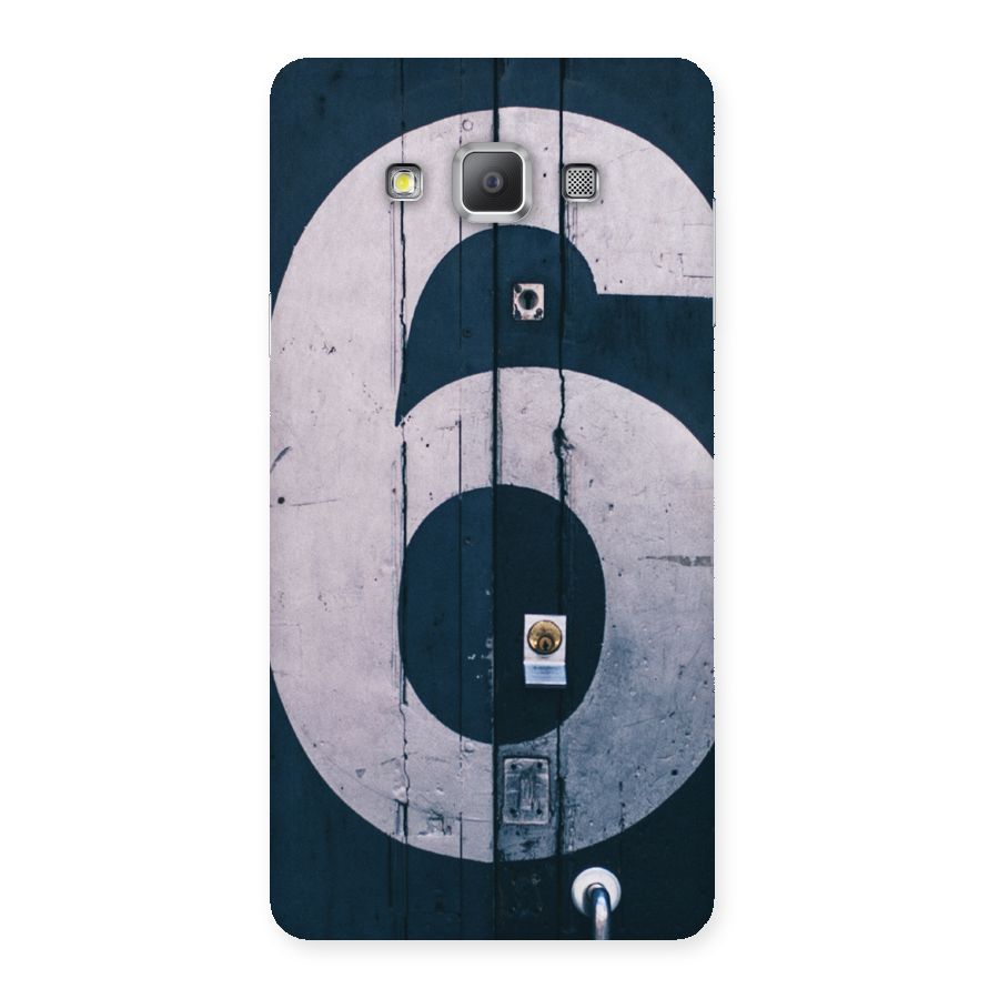 Wooden Six Back Case for Galaxy A7