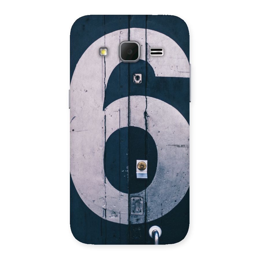 Wooden Six Back Case for Galaxy Core Prime