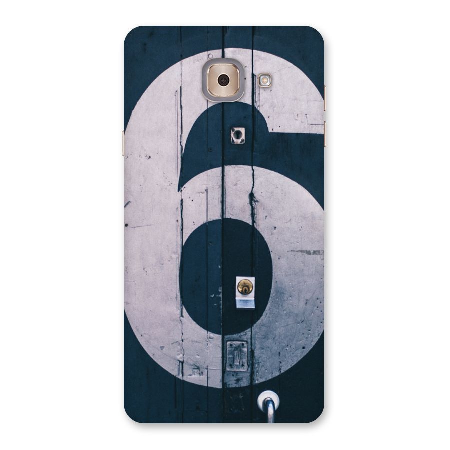 Wooden Six Back Case for Galaxy J7 Max