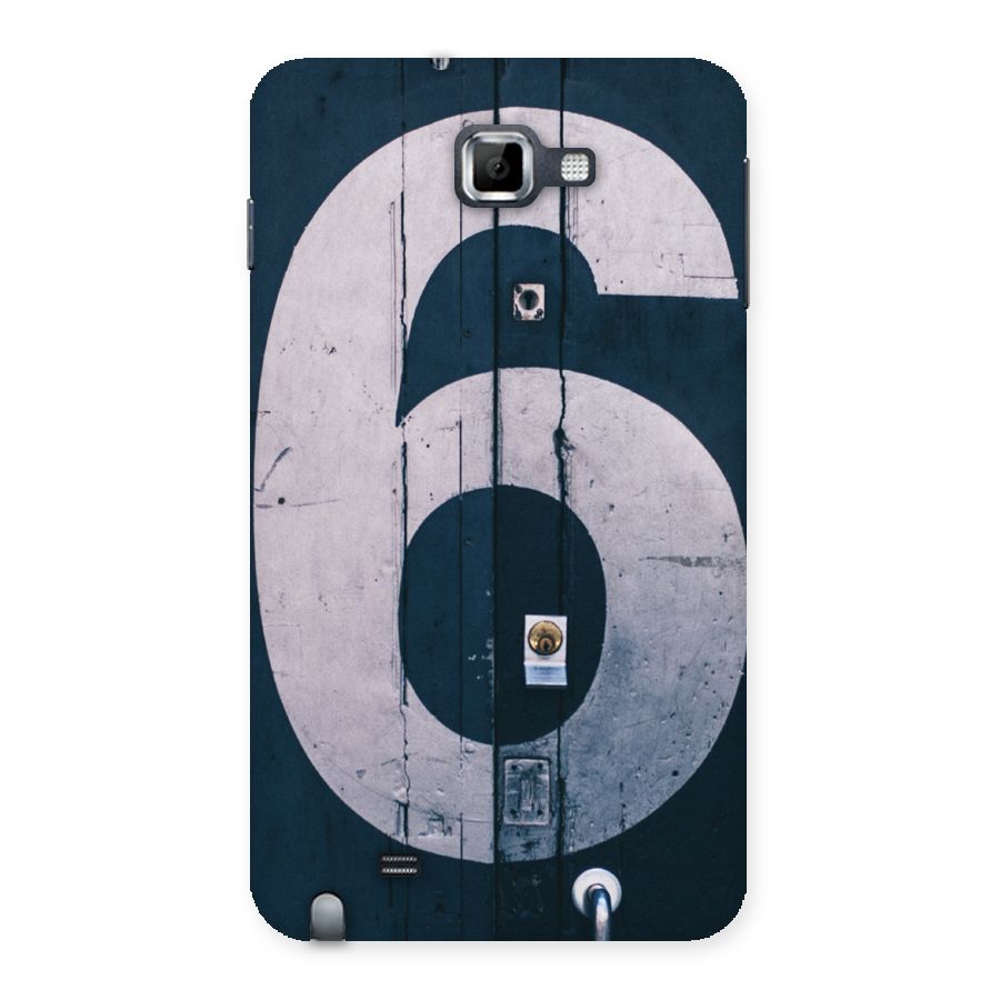 Wooden Six Back Case for Galaxy Note