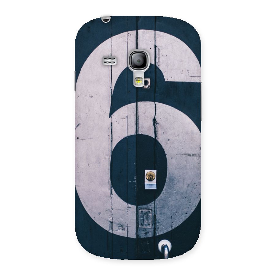 Wooden Six Back Case for Galaxy S3 Mini