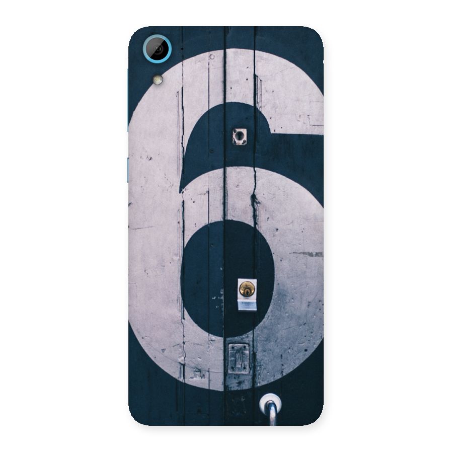 Wooden Six Back Case for HTC Desire 826