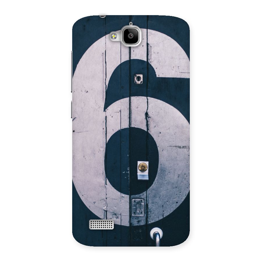 Wooden Six Back Case for Honor Holly