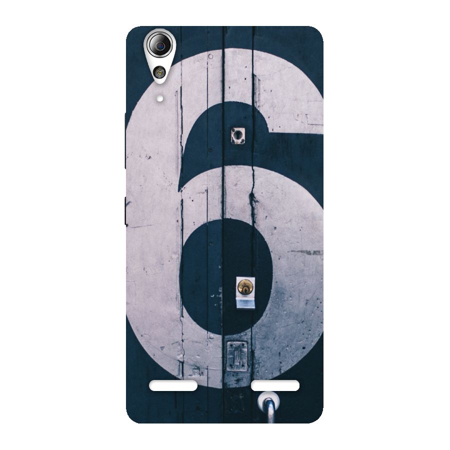 Wooden Six Back Case for Lenovo A6000 Plus