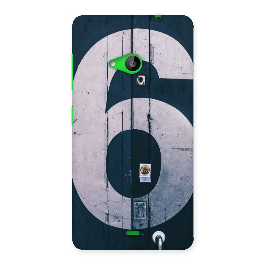 Wooden Six Back Case for Lumia 535