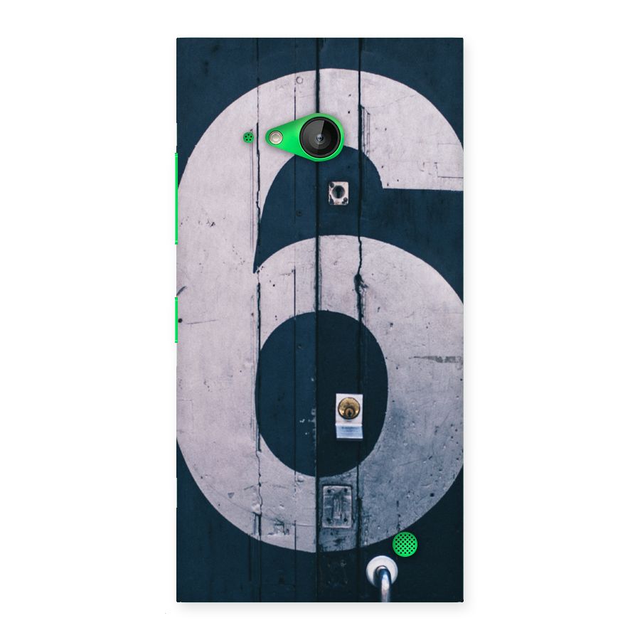 Wooden Six Back Case for Lumia 730