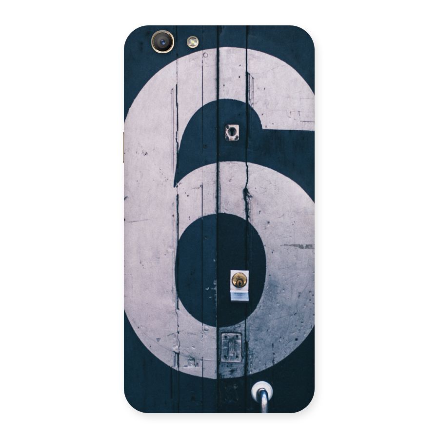Wooden Six Back Case for Oppo F1s