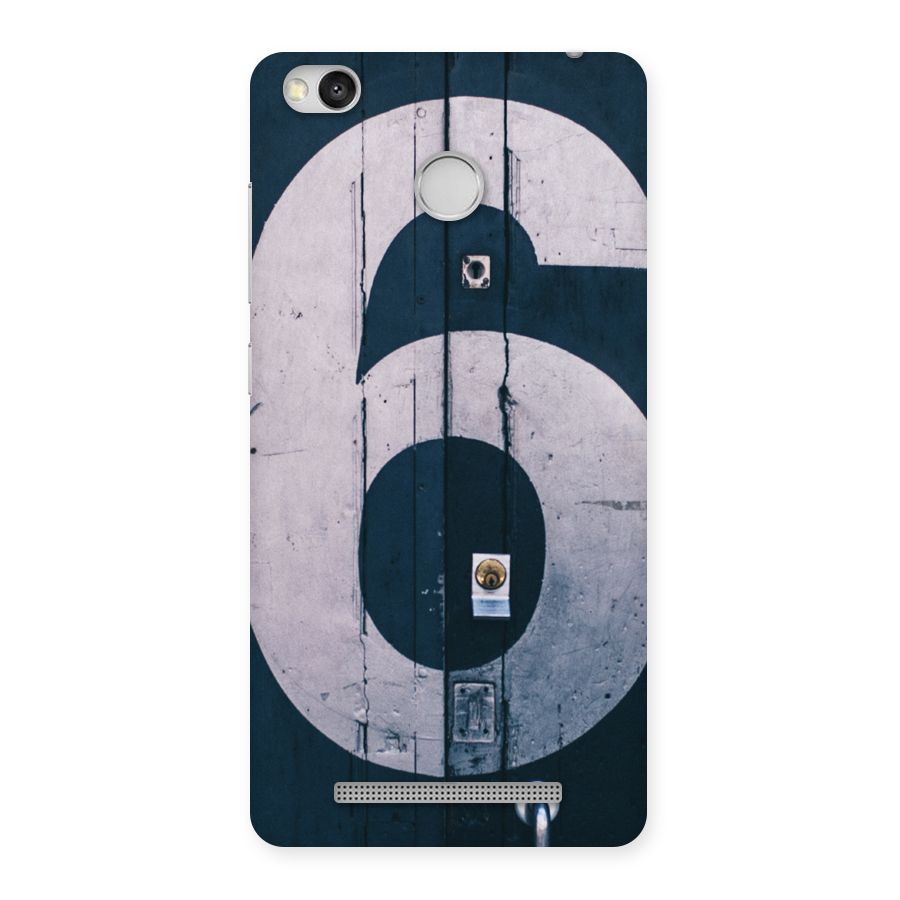 Wooden Six Back Case for Redmi 3S Prime