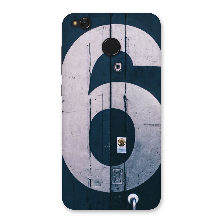 Wooden Six Back Case for Redmi 4