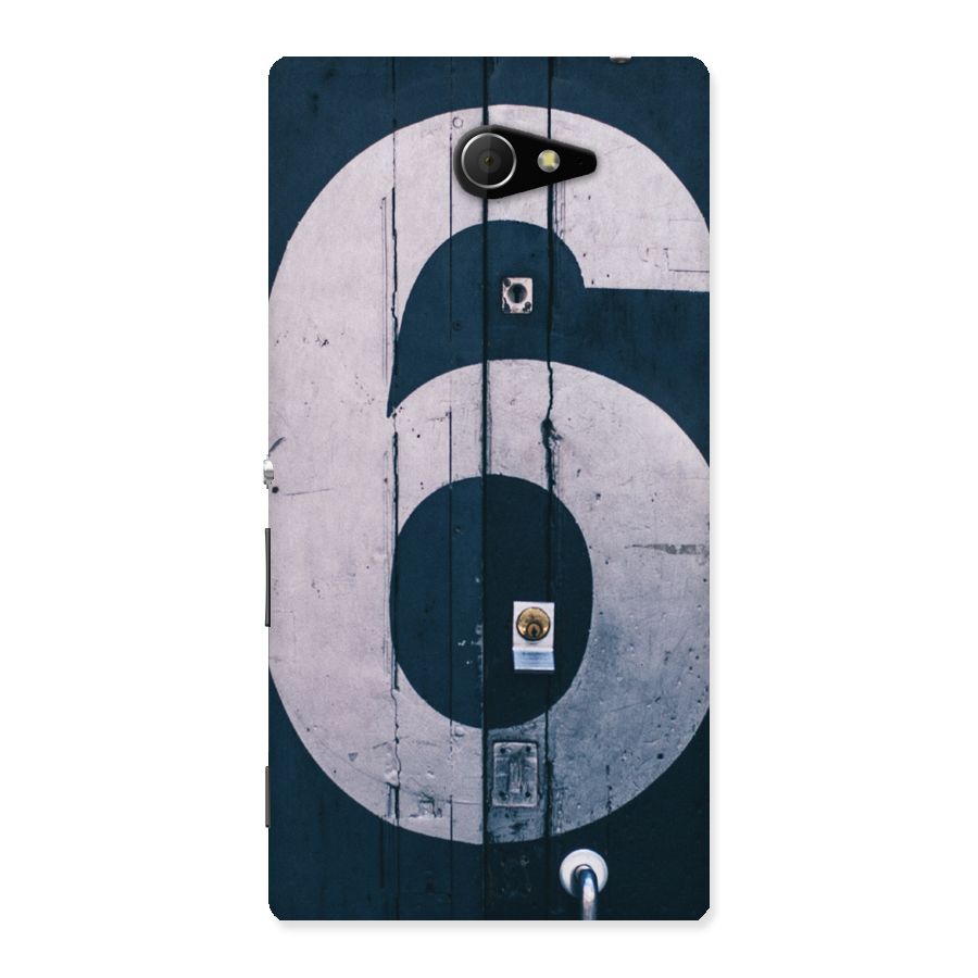Wooden Six Back Case for Sony Xperia M2