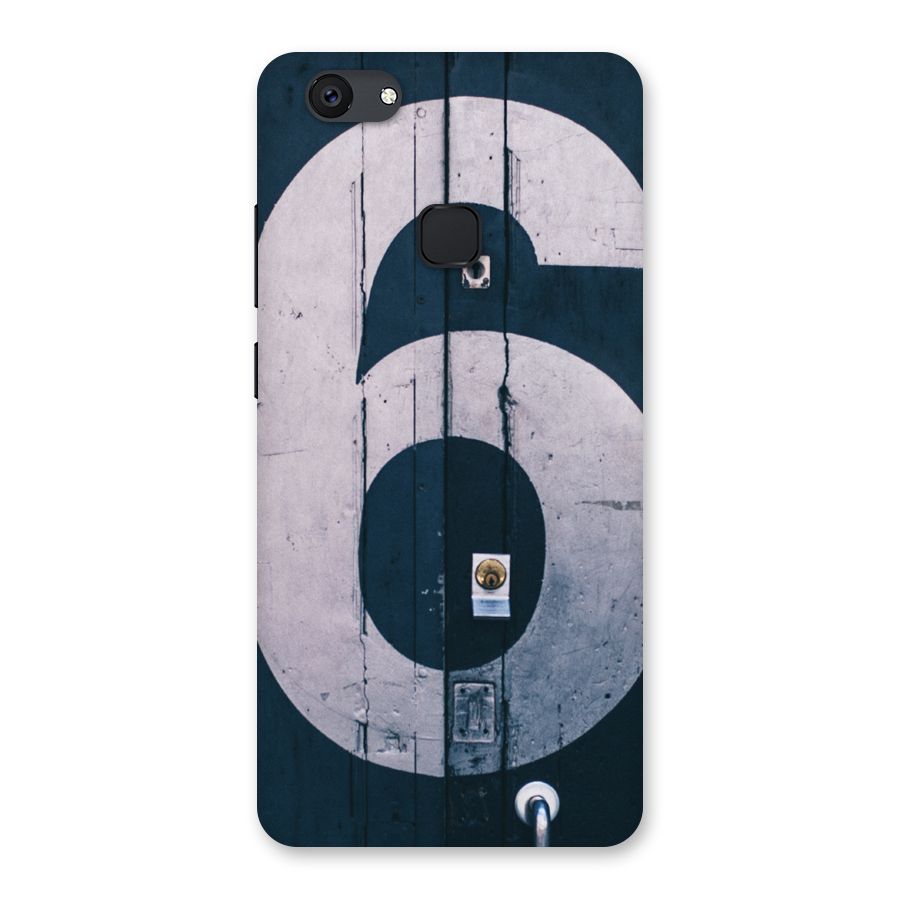 Wooden Six Back Case for Vivo V7 Plus