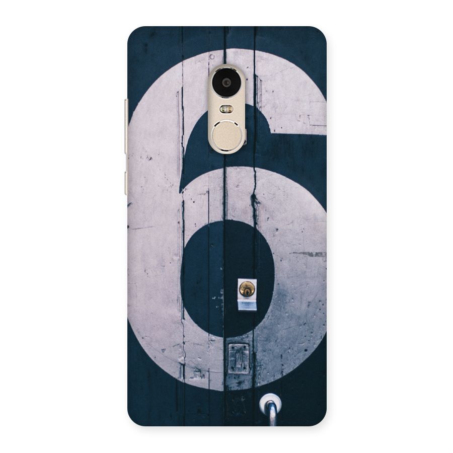 Wooden Six Back Case for Xiaomi Redmi Note 4