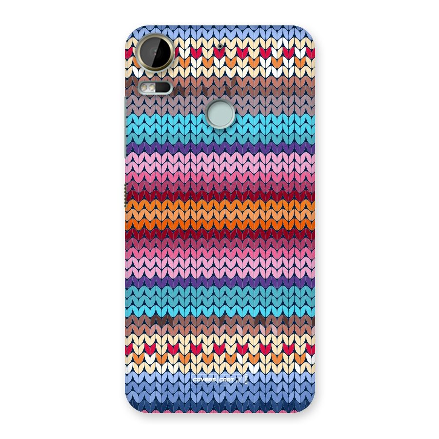 Woolen Back Case for Desire 10 Pro