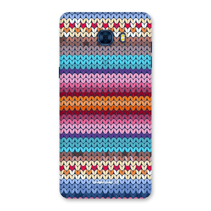 Woolen Back Case for Galaxy C7 Pro