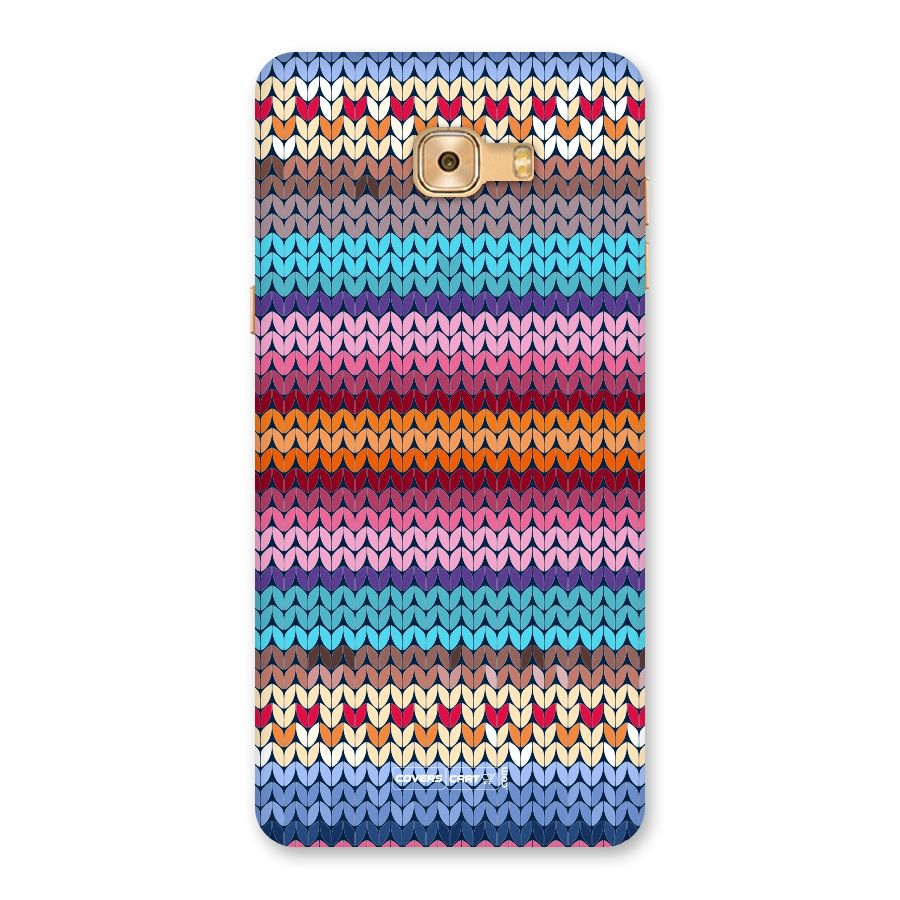Woolen Back Case for Galaxy C9 Pro