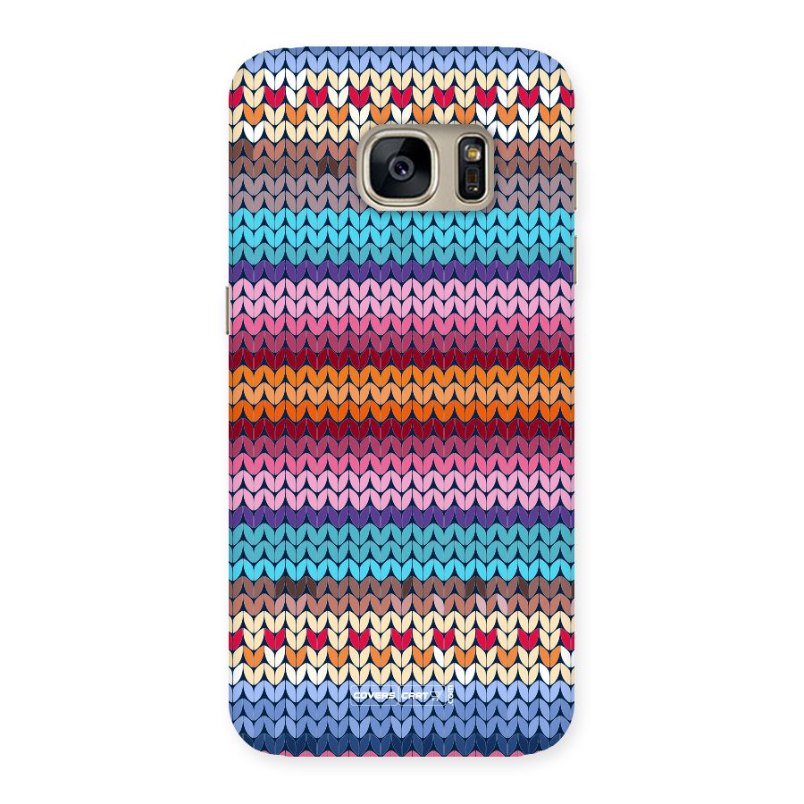 Woolen Back Case for Galaxy S7