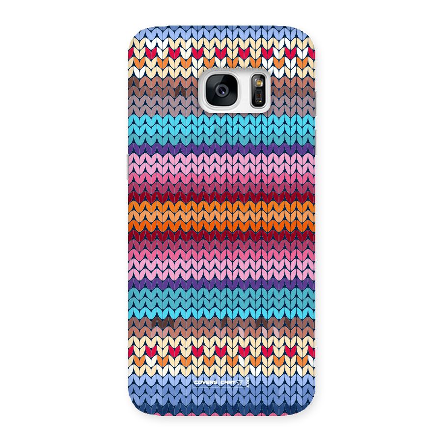 Woolen Back Case for Galaxy S7 Edge