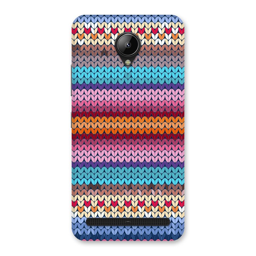 Woolen Back Case for Lenovo C2