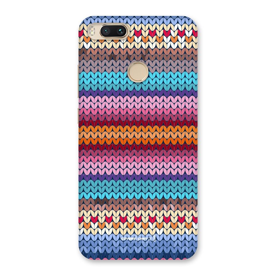 Woolen Back Case for Mi A1