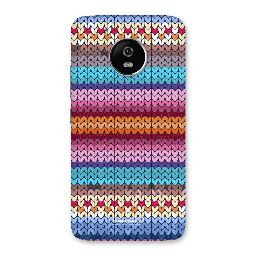 Woolen Back Case for Moto G5