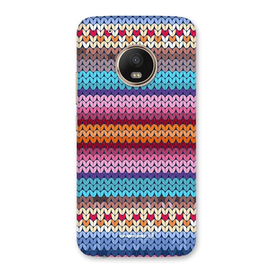 Woolen Back Case for Moto G5 Plus