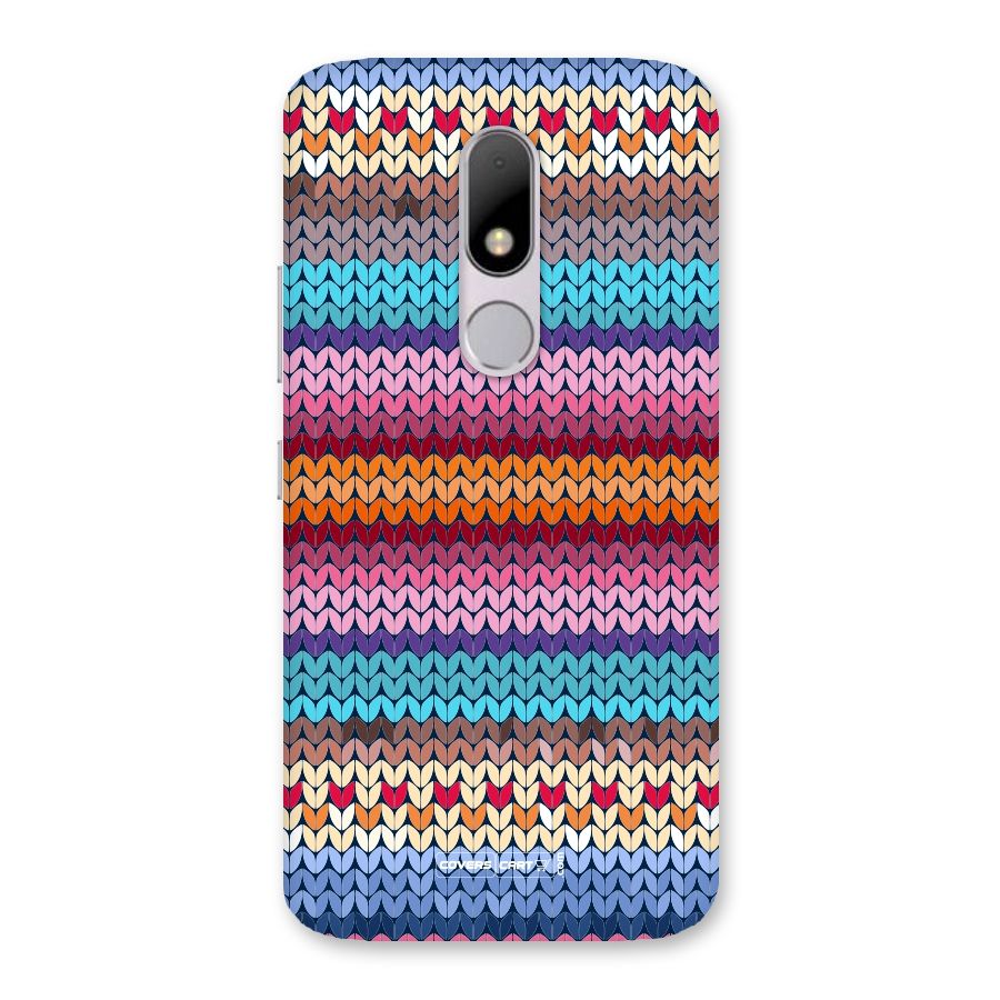 Woolen Back Case for Moto M