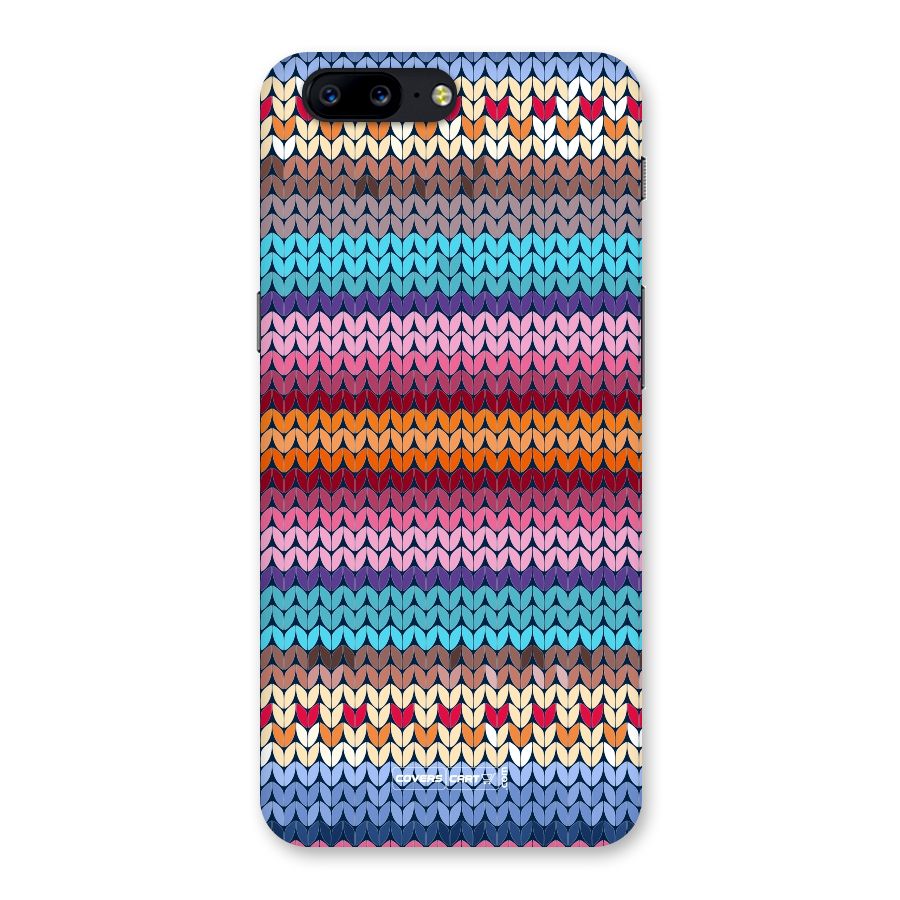 Woolen Back Case for OnePlus 5