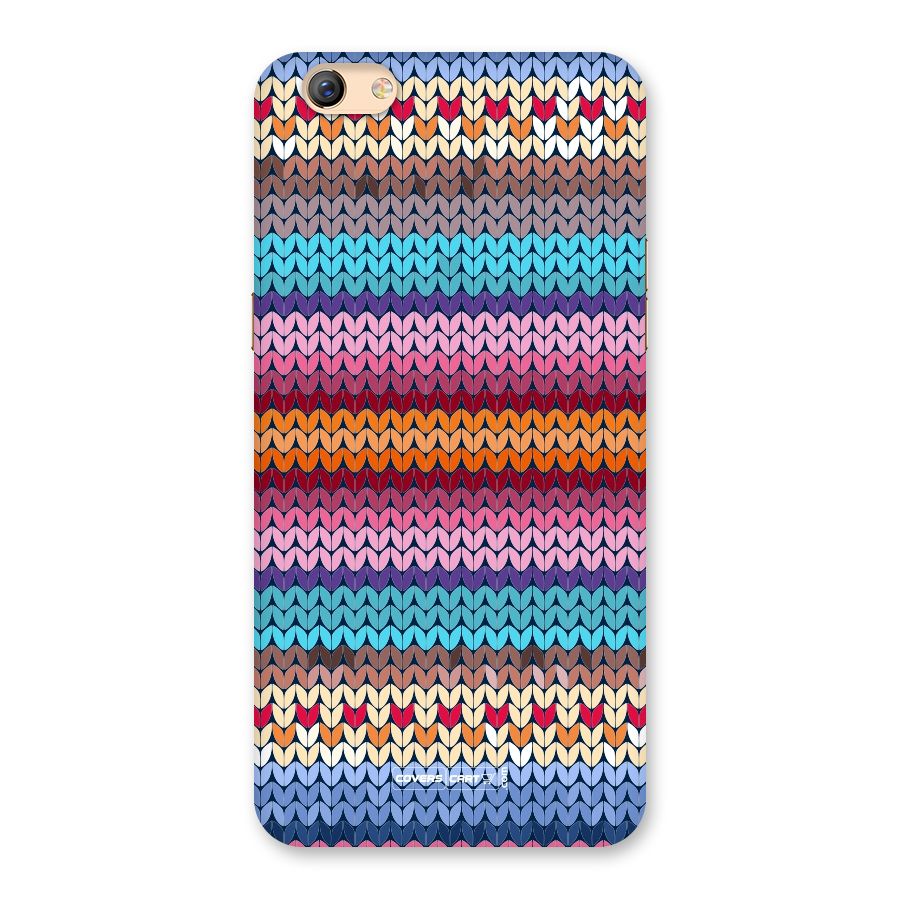 Woolen Back Case for Oppo F3 Plus