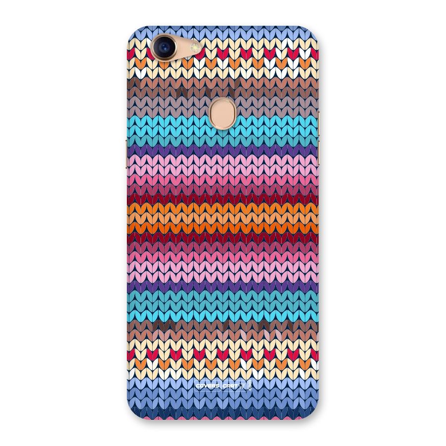 Woolen Back Case for Oppo F5