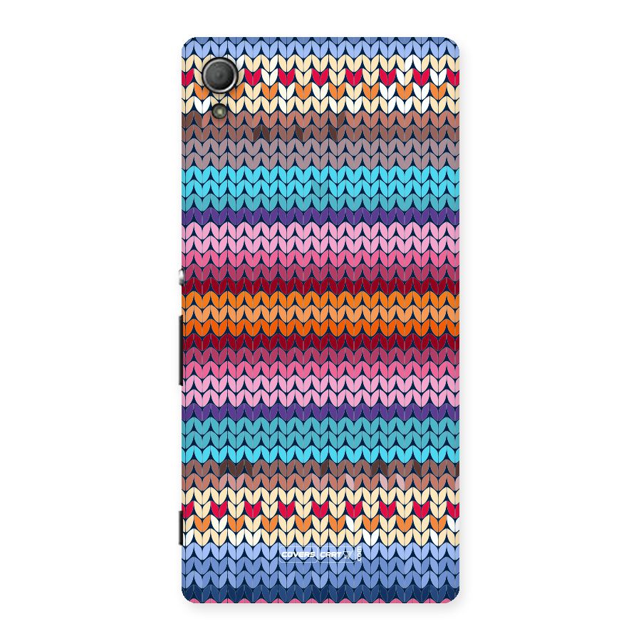 Woolen Back Case for Xperia Z3 Plus