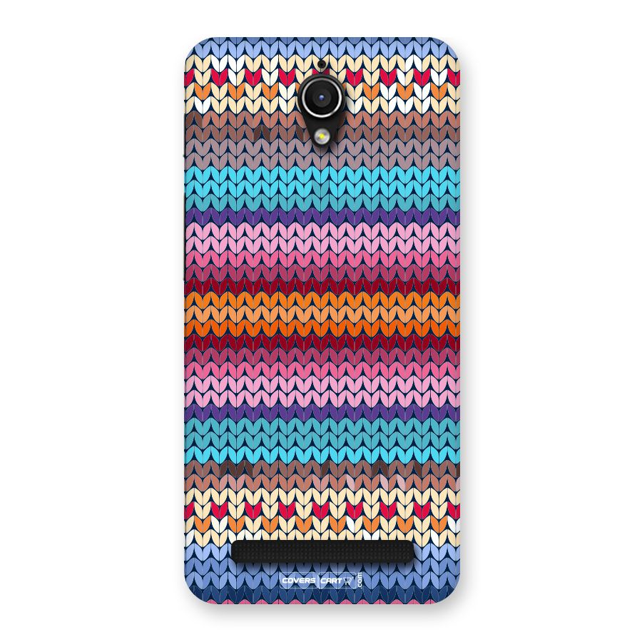 Woolen Back Case for Zenfone Go