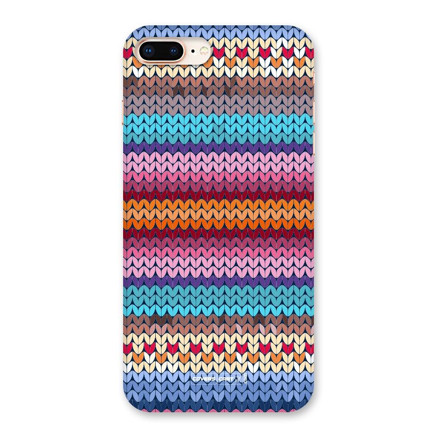 Woolen Back Case for iPhone 8 Plus