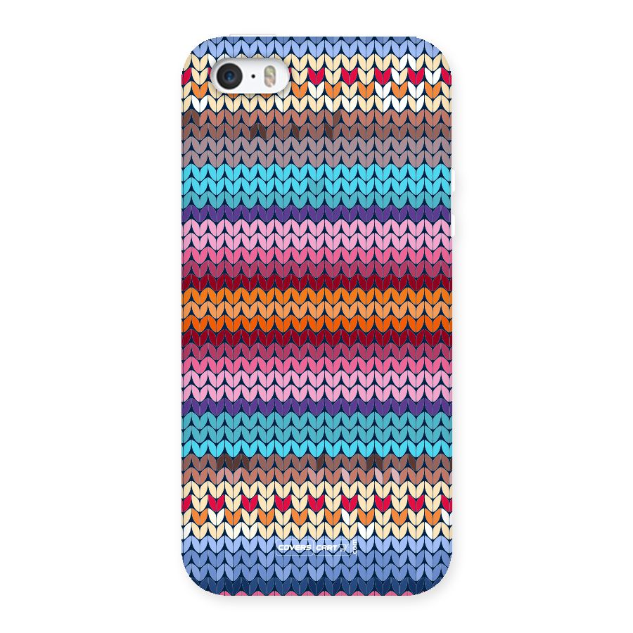 Woolen Back Case for iPhone SE