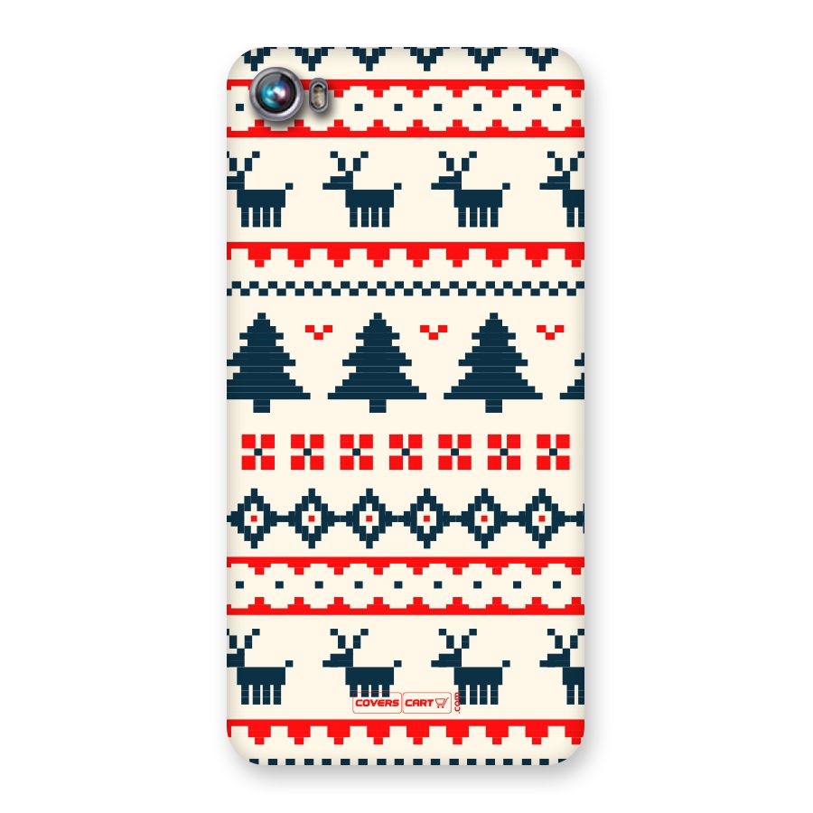 Christmas Design Pattern Back Case for Canvas Fire 4