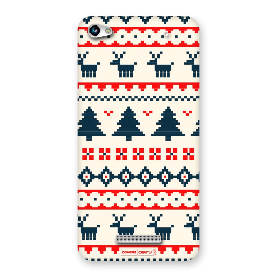 Christmas Design Pattern Back Case for Canvas Hue 2 A316
