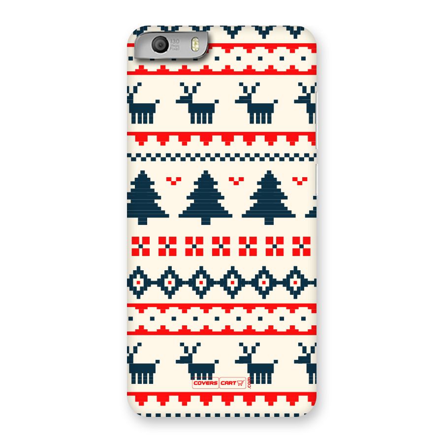 Christmas Design Pattern Back Case for Canvas Knight 2
