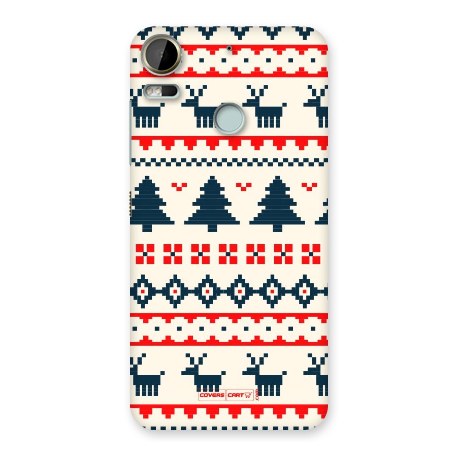 Christmas Design Pattern Back Case for Desire 10 Pro