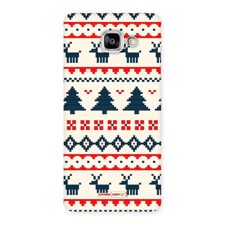 Christmas Design Pattern Back Case for Galaxy A5 2016