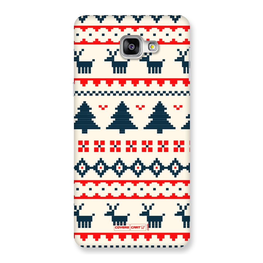 Christmas Design Pattern Back Case for Galaxy A9